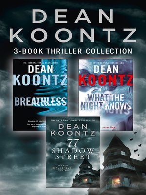 Dean Koontz 3-Book Thriller Collection - ebook